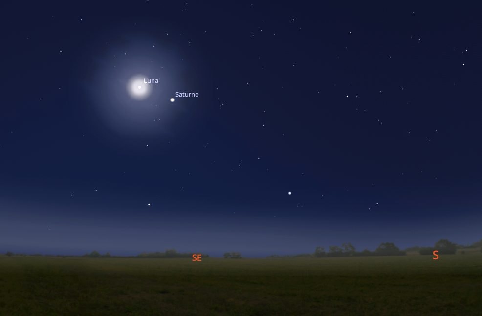 Splendido bacio tra la Luna e Saturno il 2 novembre: a che ora e come vederlo dall'Italia