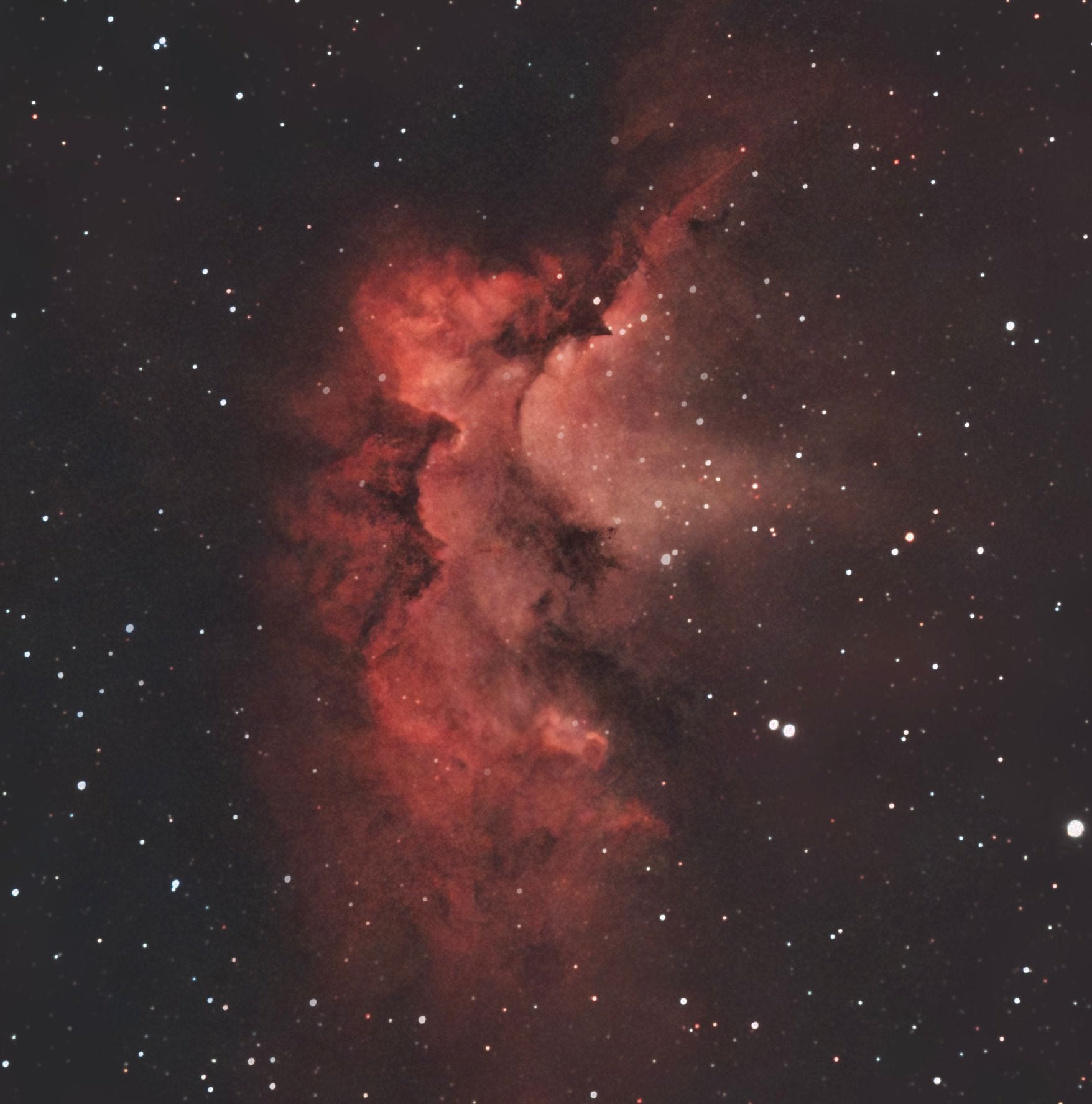 Nebulosa Mago. Credit: Alessandro Nobili