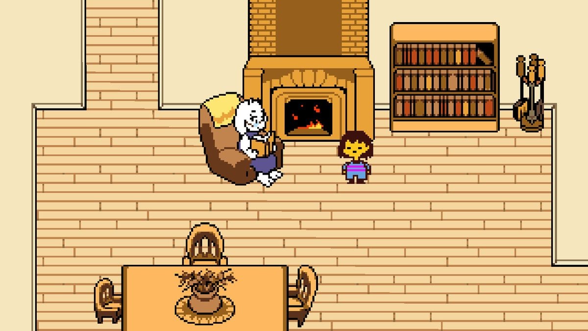 OLD SCHOOL RENASSAINCE | Uno screen di Undertale, il capolavoro di Toby Fox.