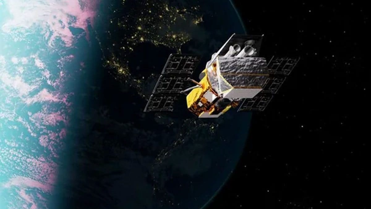 Illustrazione del telescopio spaziiale Swift (Neil Gehrels Swift Observatory) in orbita attorno alla Terra / Credit: NASA’s Goddard Space Flight Center Conceptual Image Lab