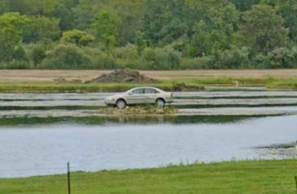 Volvo Island. Credit: Google Maps