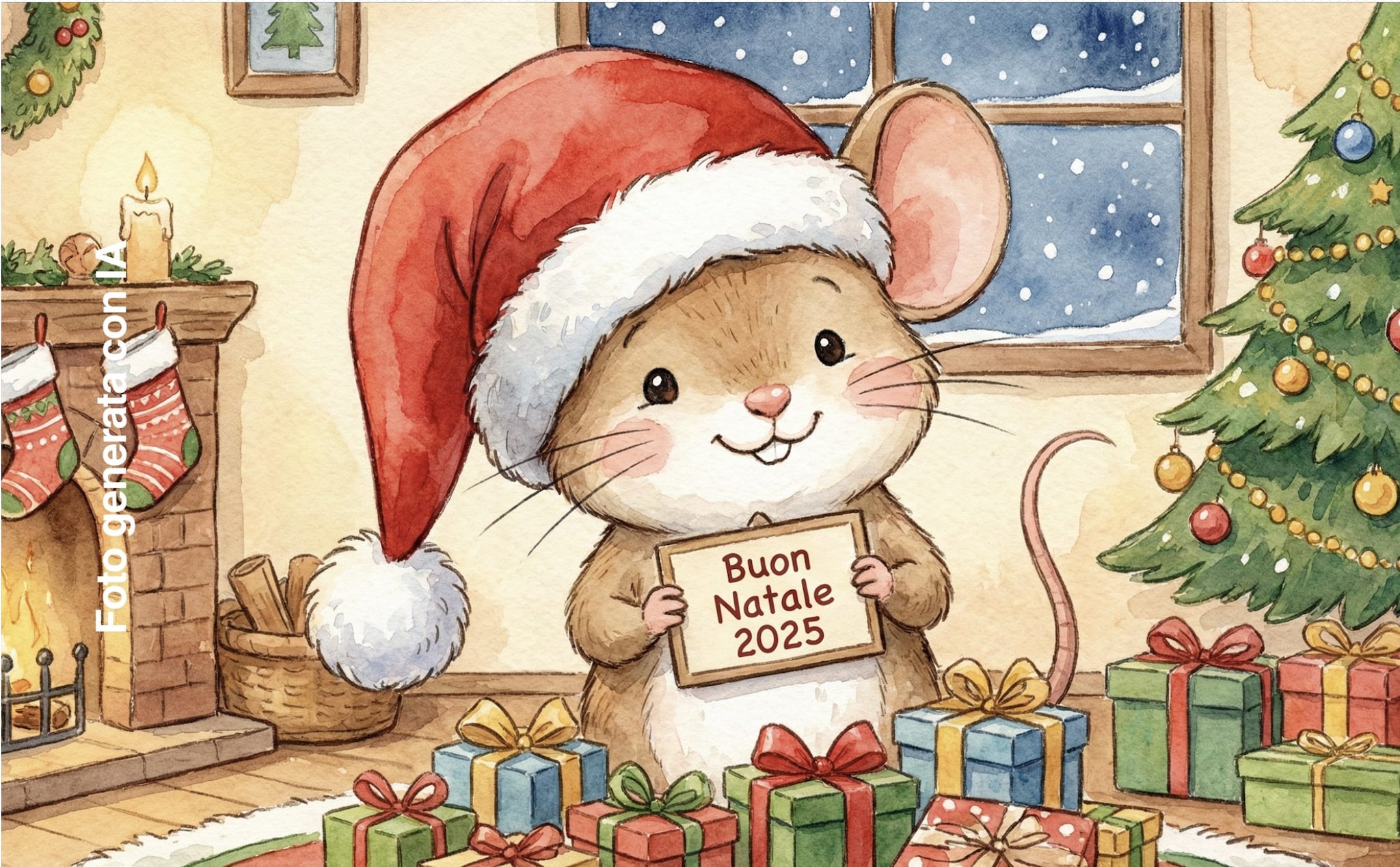 Buon Natale 2025, le immagini, i meme e le Gif di auguri da inviare il 25 dicembre