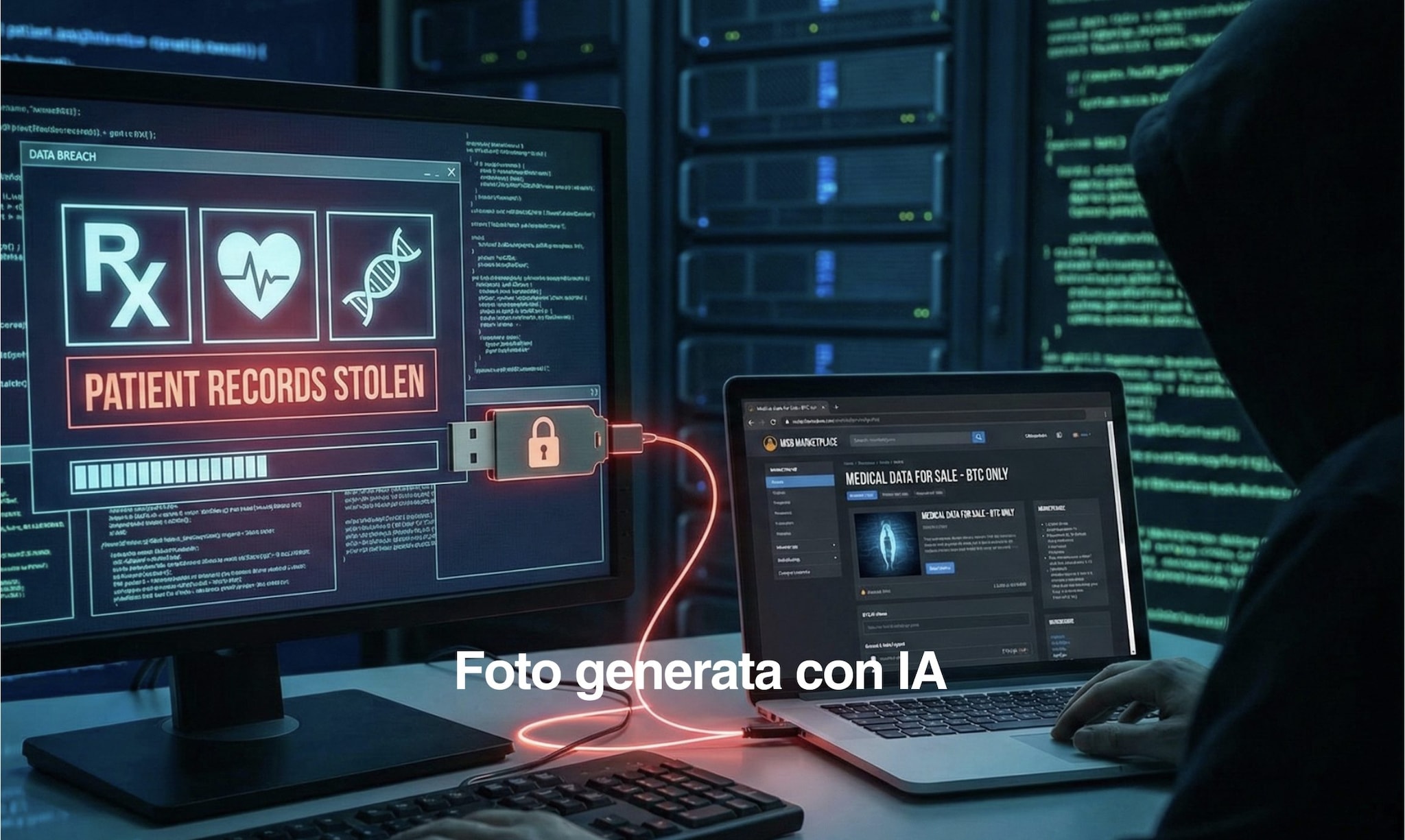 Un archivio pieno di dati sanitari italiani è in vendita sul dark web: il caso PazienteConsapevole