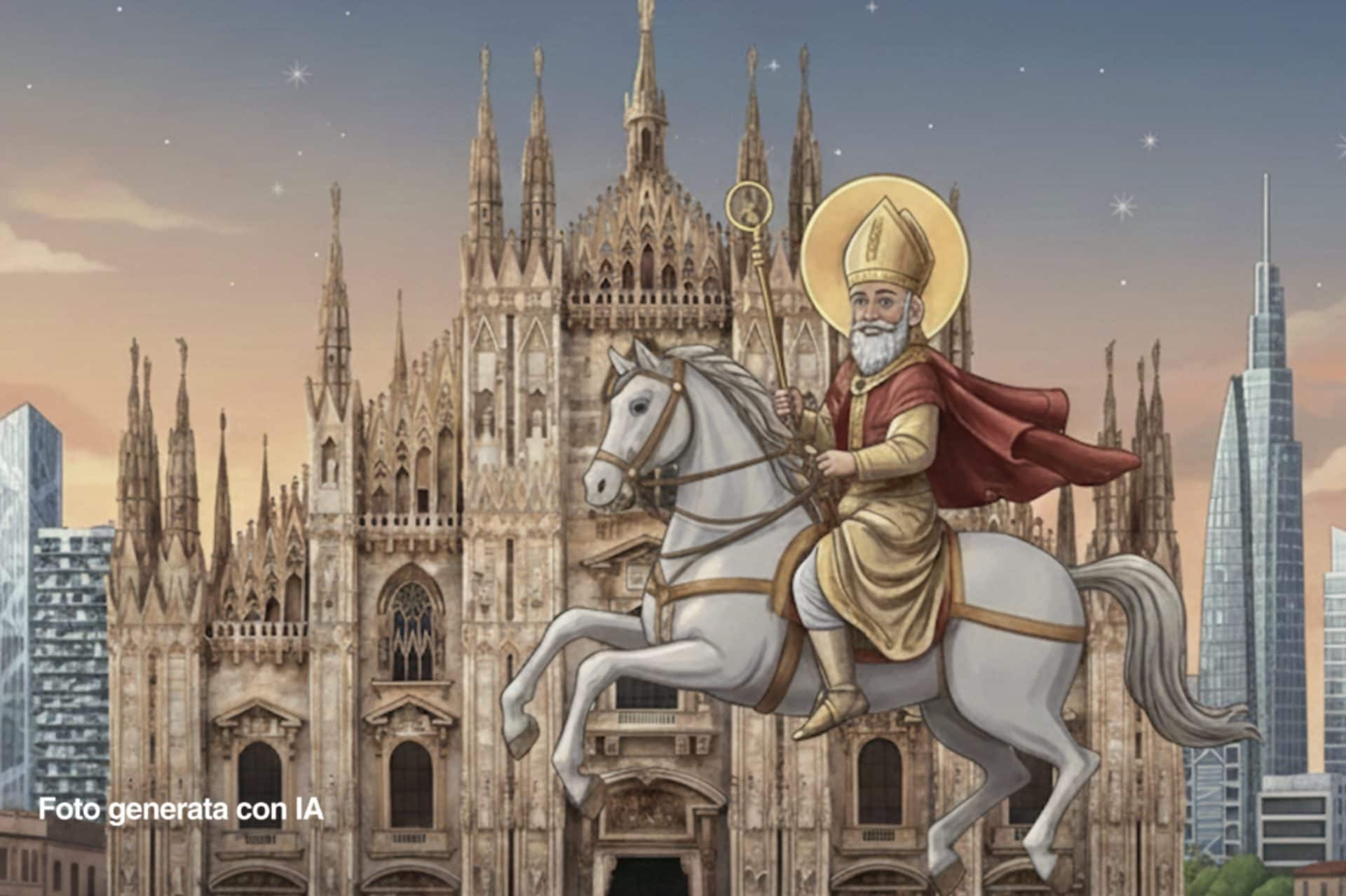 Buon Sant’Ambrogio 2025: le immagini più belle e le gif per gli auguri del patrono di Milano