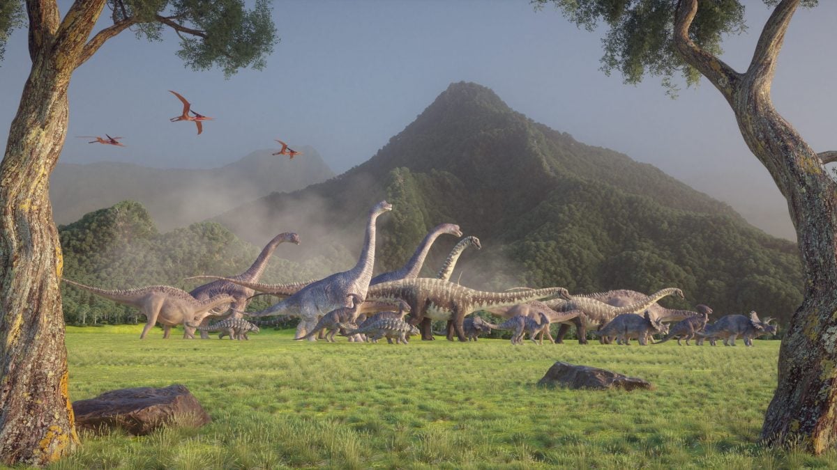 Riproduzione di dinosauri (foto generica)