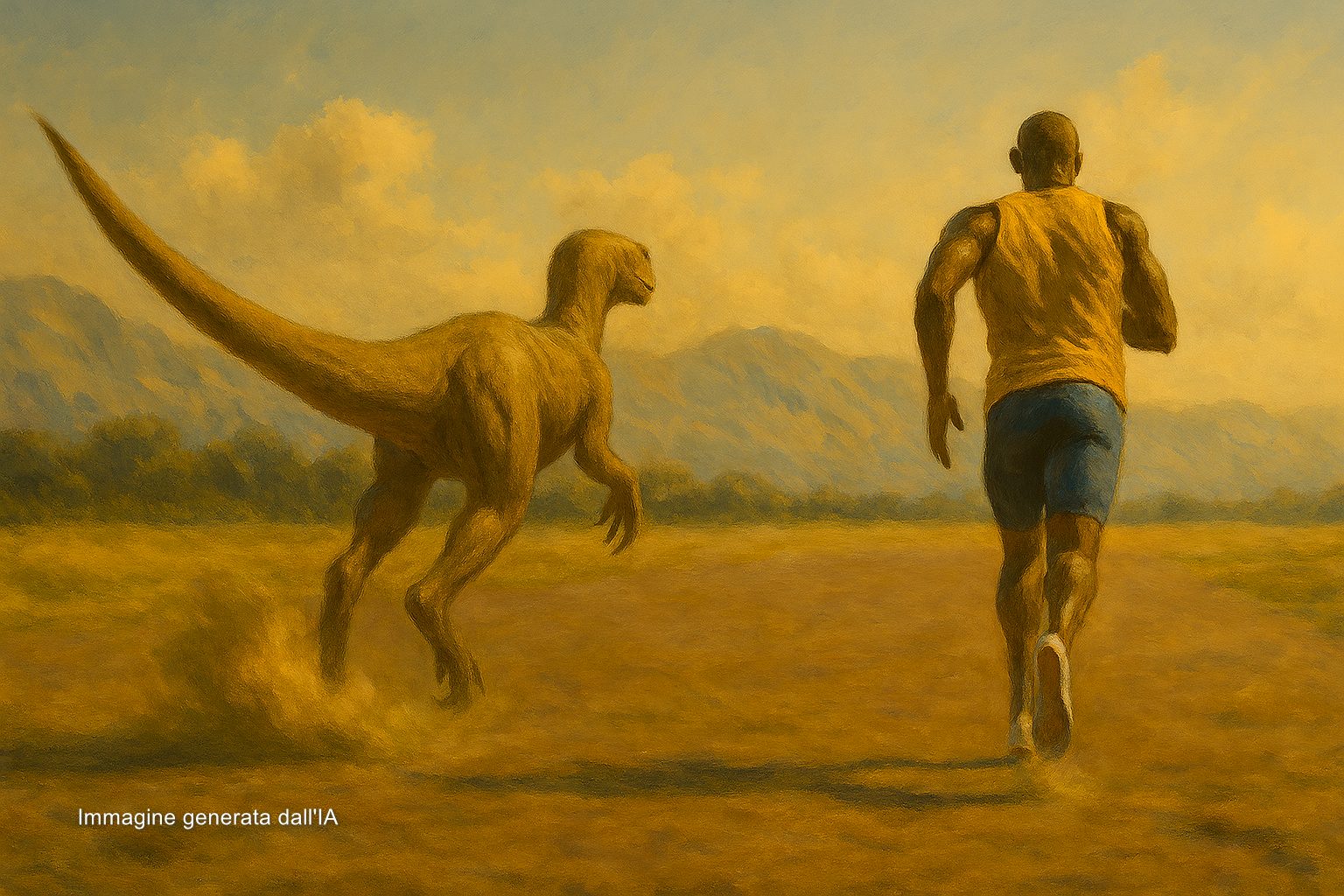 Il dinosauro teropode più veloce del Cretaceo correva come Usain Bolt (ma non solo per pochi secondi)