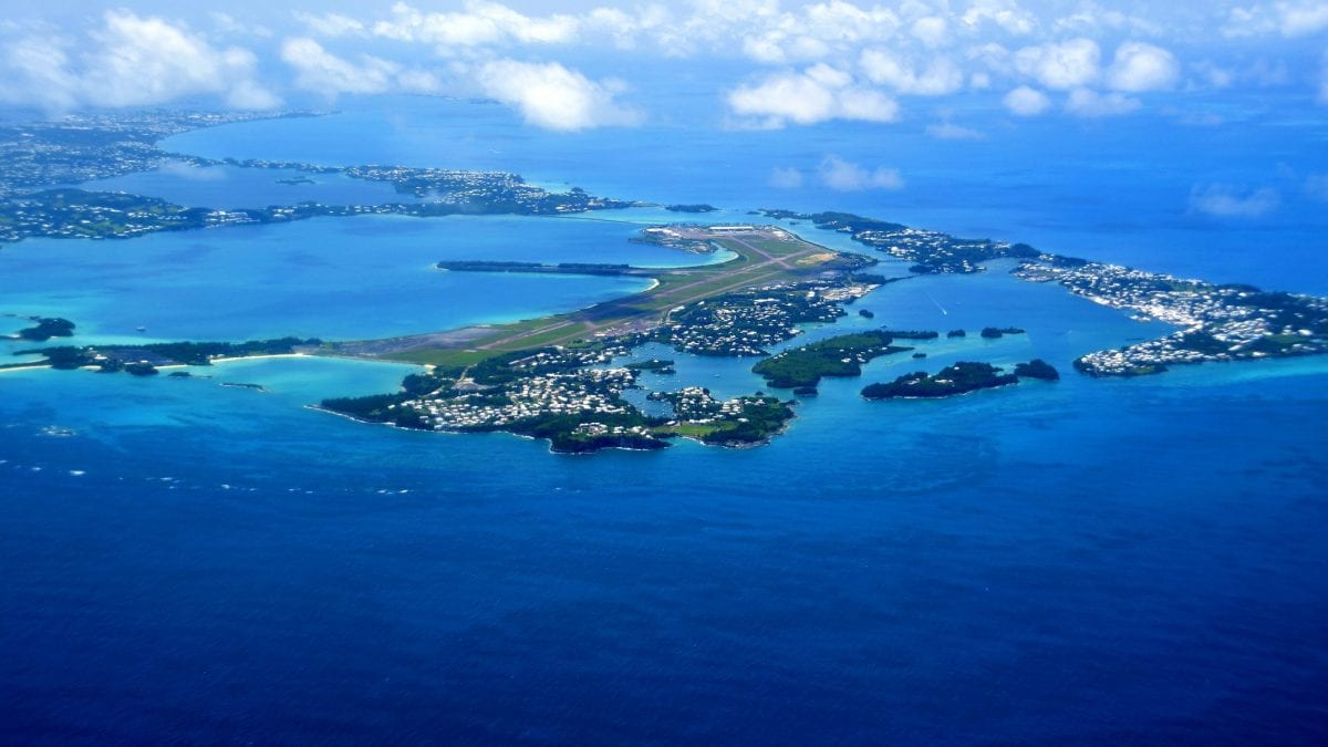 Vista aerea delle Bermuda / Credit: iStock