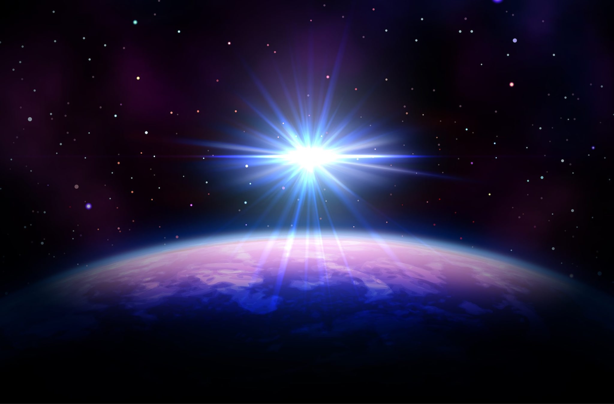 Dallo spazio arrivano lampi blu luminosi: gli scienziati ora hanno una possibile spiegazione