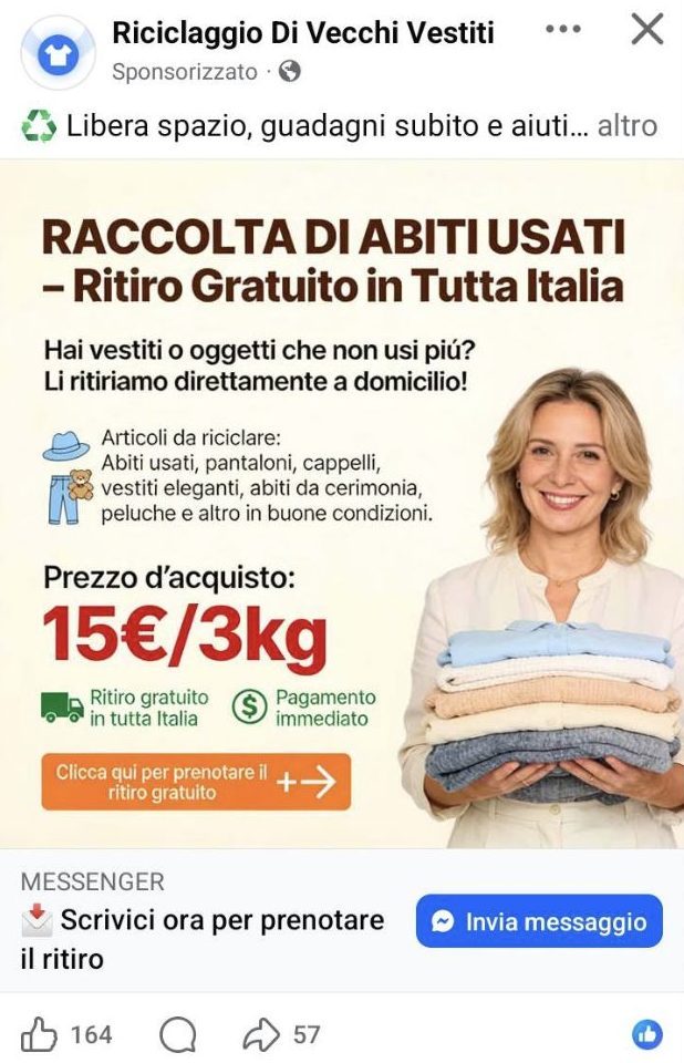 FACEBOOK | Gli annunci fake sui social