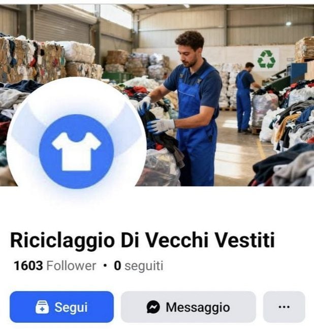 FACEBOOK | Una delle pagine promosse dai truffatori