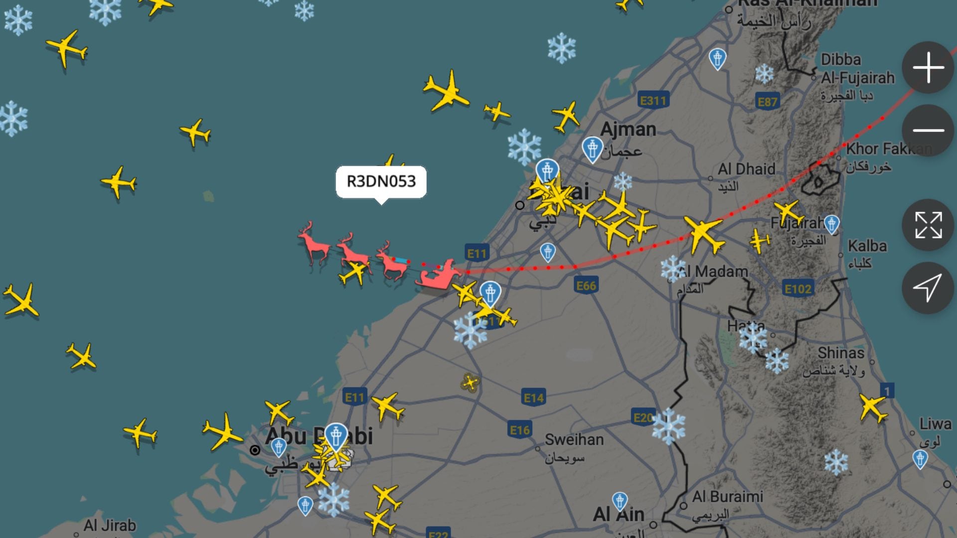 Il volo più seguito al mondo è quello di Babbo Natale: cos'è la funzione Santa Tracker