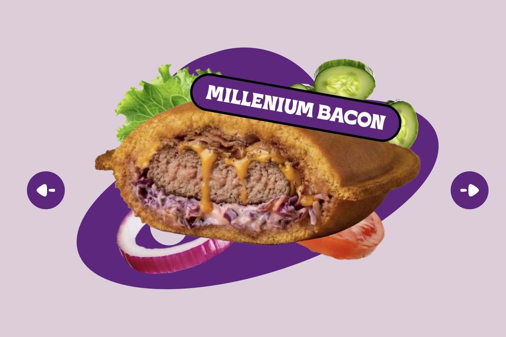 SPACE PATTY | Uno dei panini venduti da Dose e Dadda