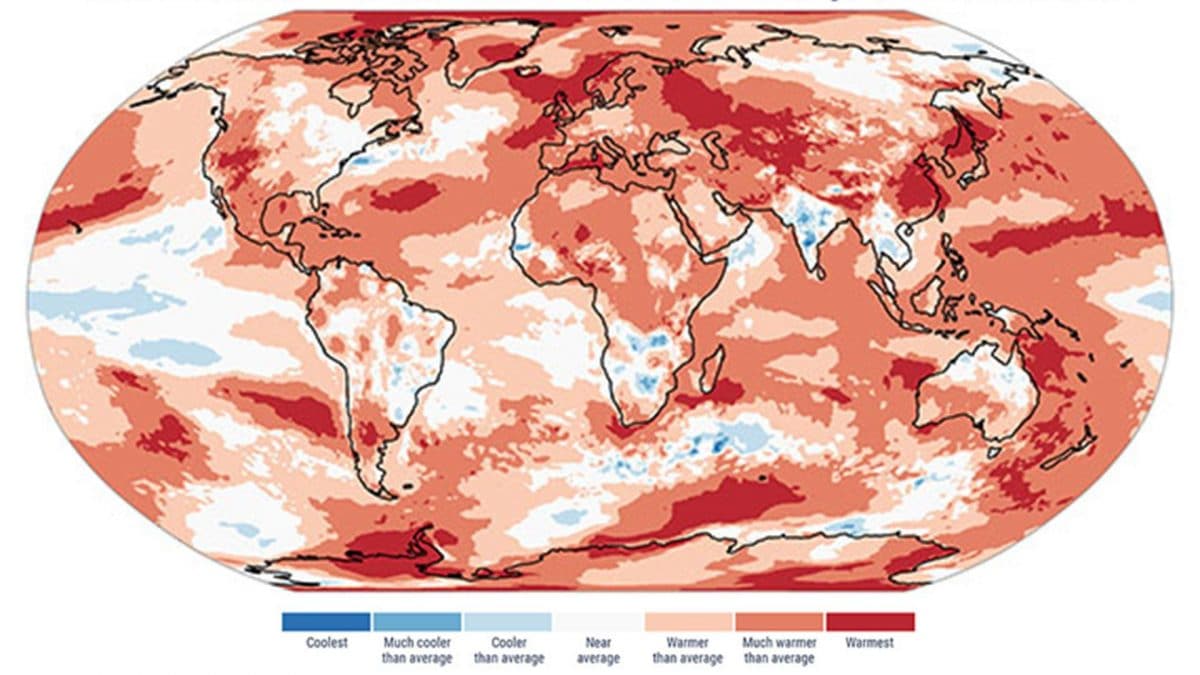 Anomalie e record di temperatura sulla superficie terrestre nel 2025, secondo i dati del Global Climate Highlights 2025 del Copernicus Climate Change Service (C3S)