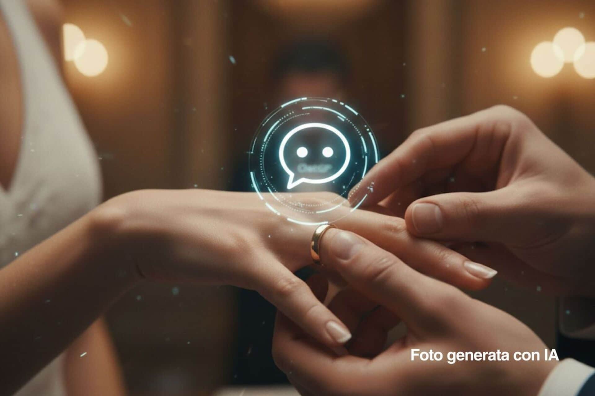 Un matrimonio è stato annullato per colpa di ChatGPT: i voti nuziali non rispettavano la legge