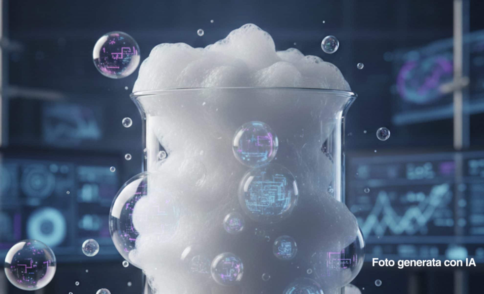 Le bolle di schiuma si comportano come l'intelligenza artificiale e la scienza vuole capire perché