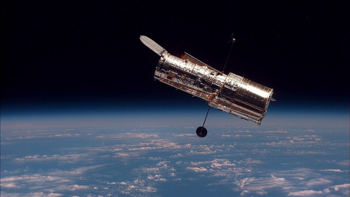Il Telescopio Spaziale Hubble. Credit: NASA