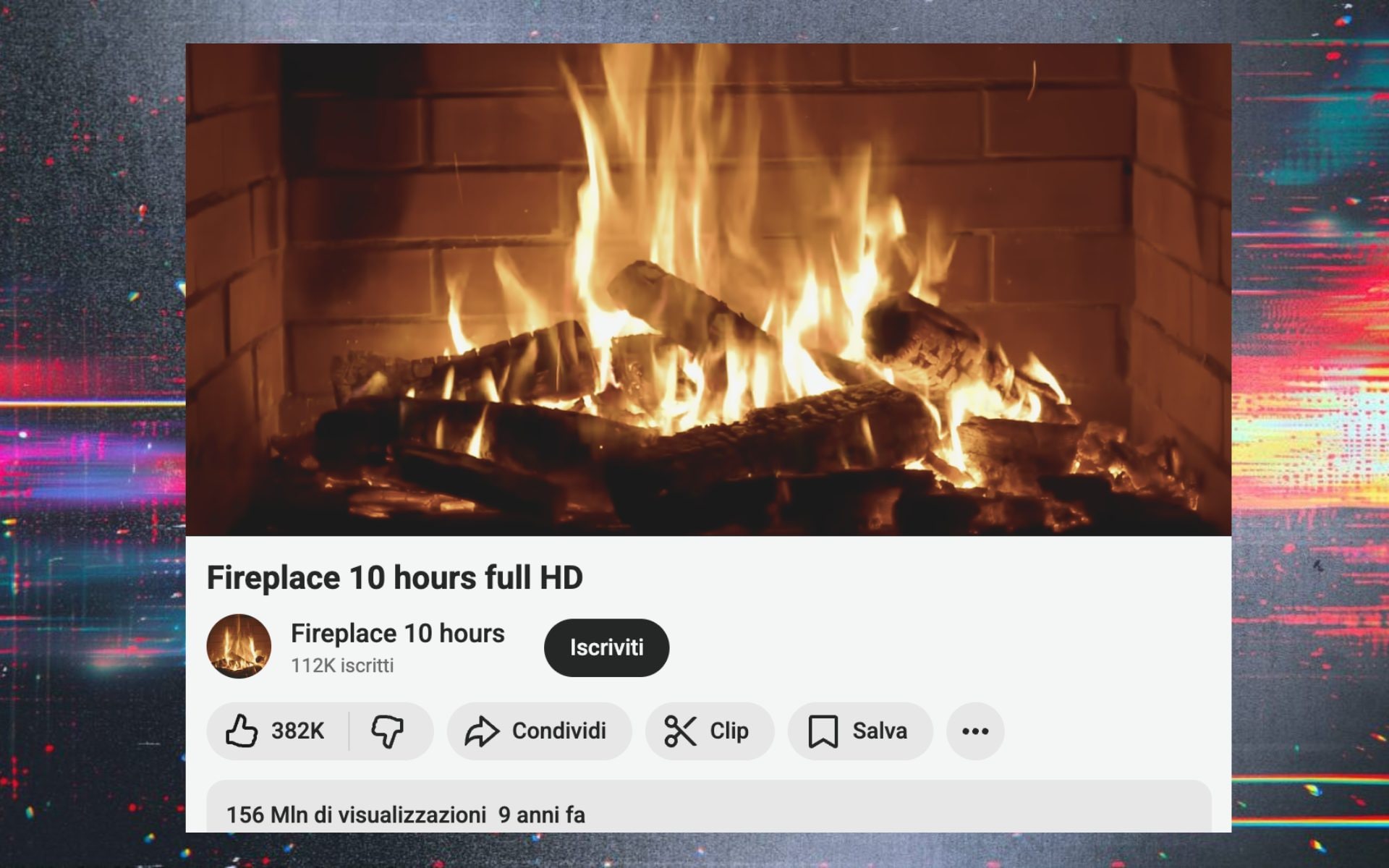 Il video di un caminetto da dieci ore è stato visto più di 156 milioni di volte: quanto ha guadagnato