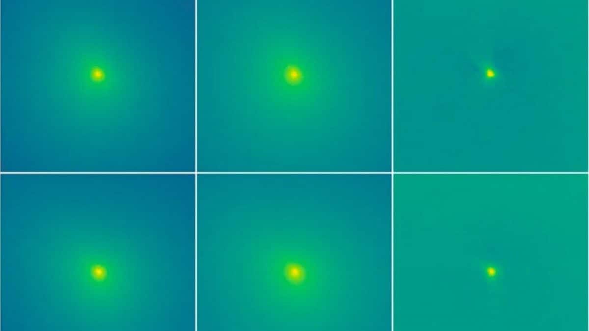 Il nucleo di 3I/ATLAS ripreso dal Telescopio Spaziale Hubble. Credit: Crediti immagine: Man–To Hui et al. 2026
