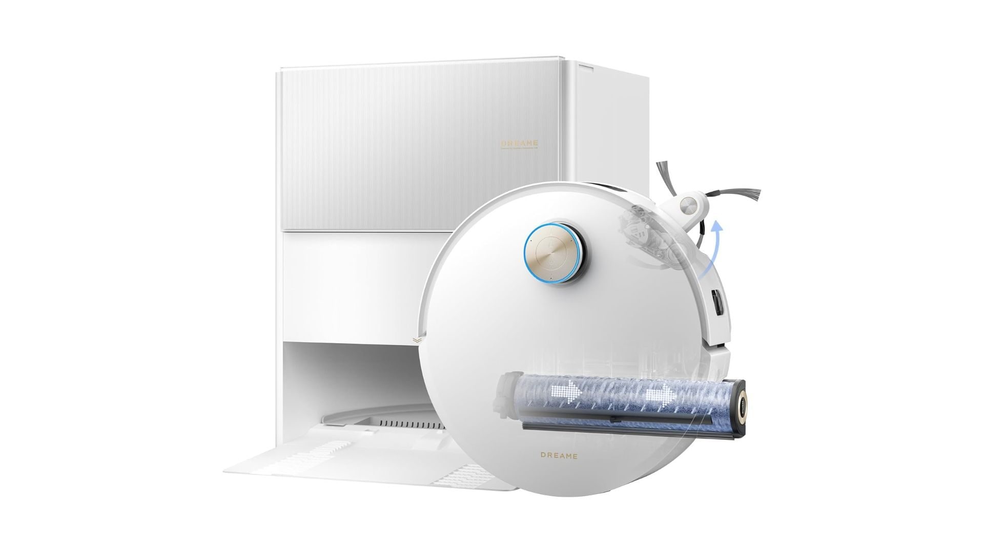 DREAME Aqua10 Ultra Roller robot aspirapolvere e lavapavimenti con rullo