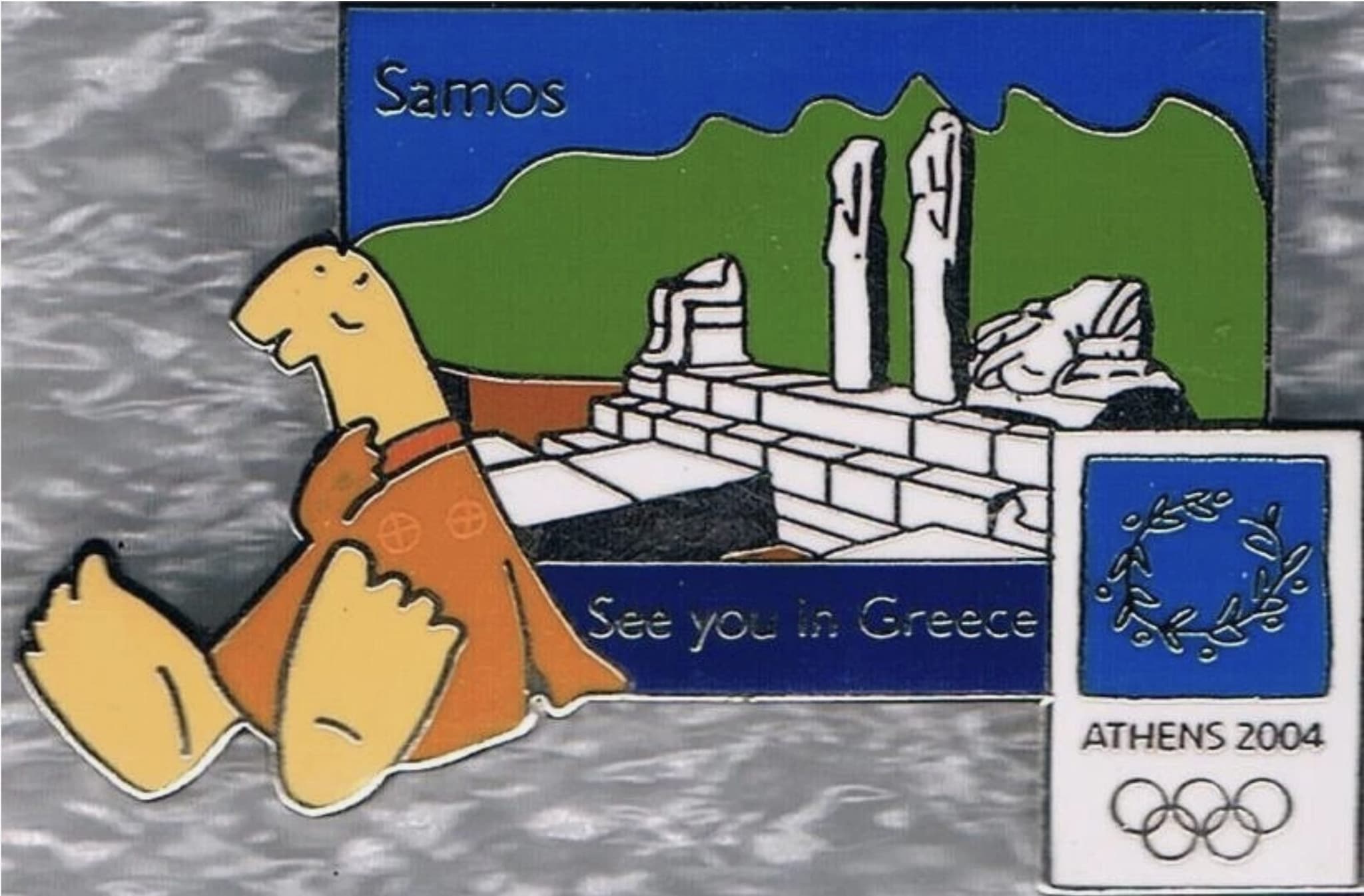 EBAY | La spilla delle Olimpiadi di Atene 2004