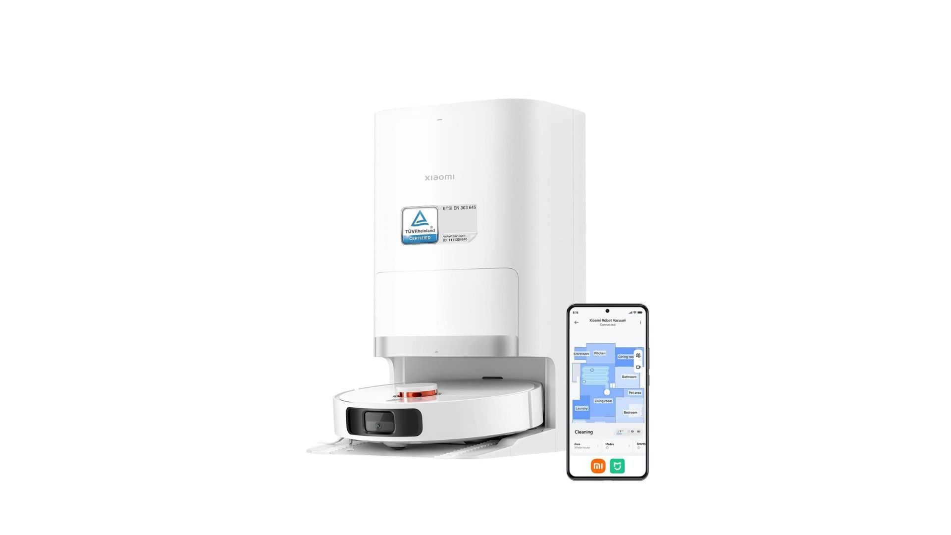 Xiaomi Robot Vacuum X20+ robot aspirapolvere e lavapavimenti