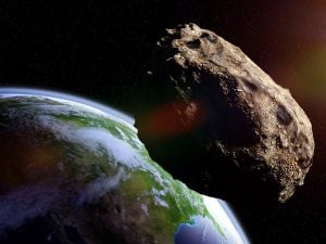 Alle 02:27 di stanotte l’asteroide 2026 HJ1 grande come un autobus si avvicinerà alla Terra: i dati NASA ed ESA