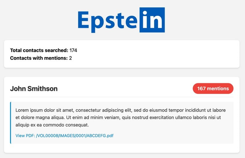 EPSTEIN | Lo script open–source, pubblicato su GitHub