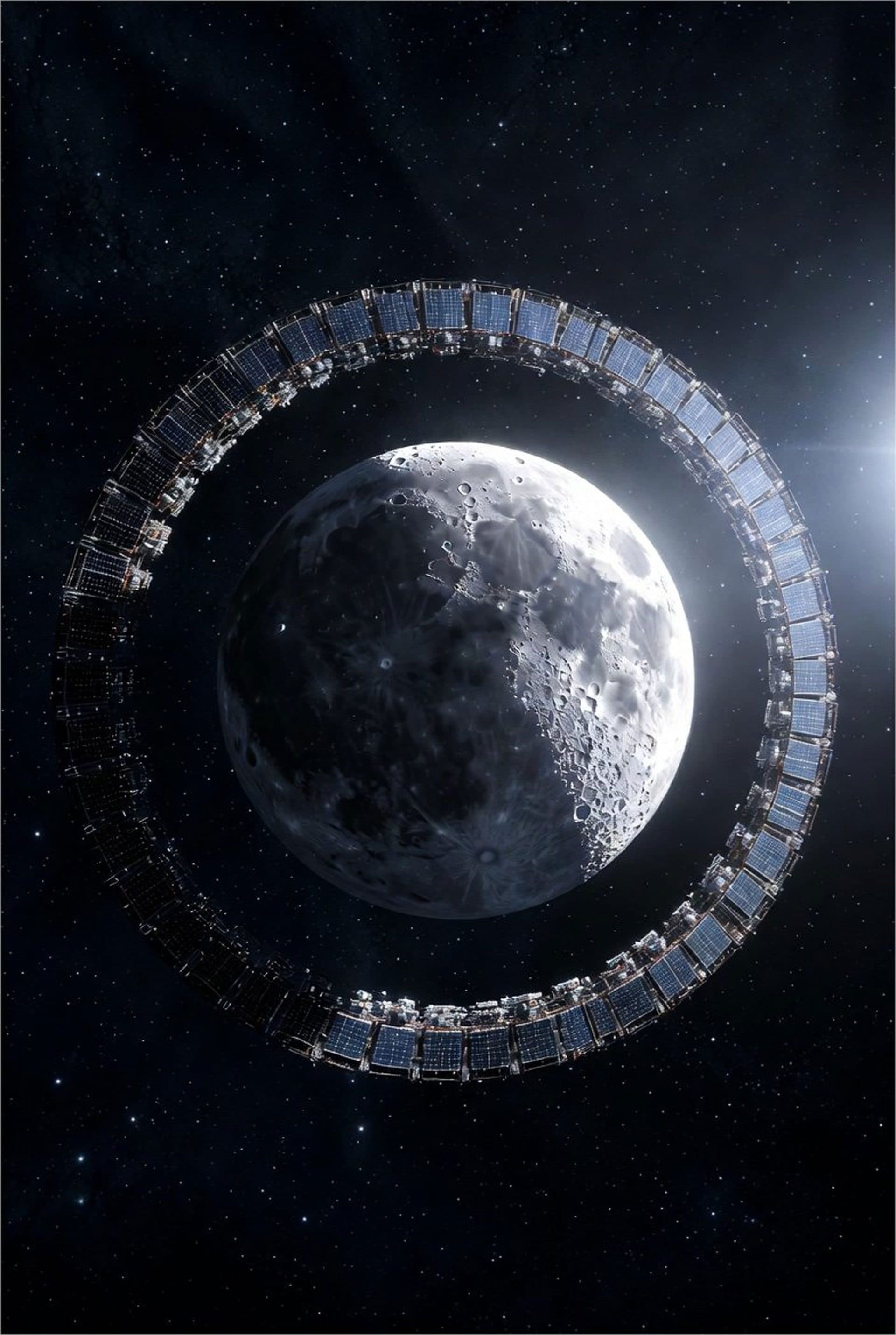 Il Giappone propone il Luna Ring: l’infrastruttura attorno alla Luna che conquista social e innovatori green