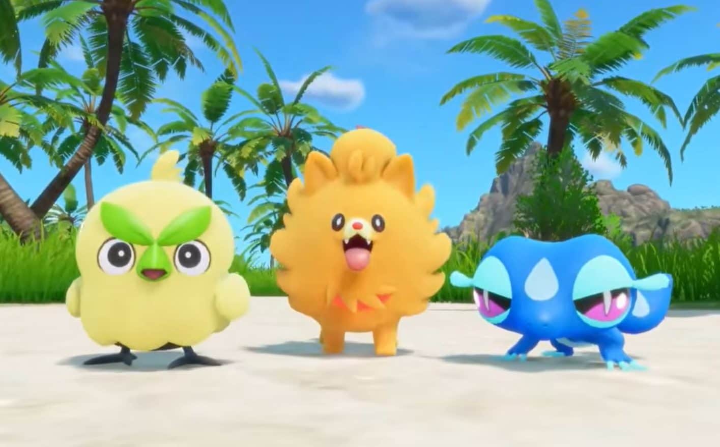 I nuovi Pokémon sono ufficiali: svelate le immagini degli starter di Pokémon Vento e Onda
