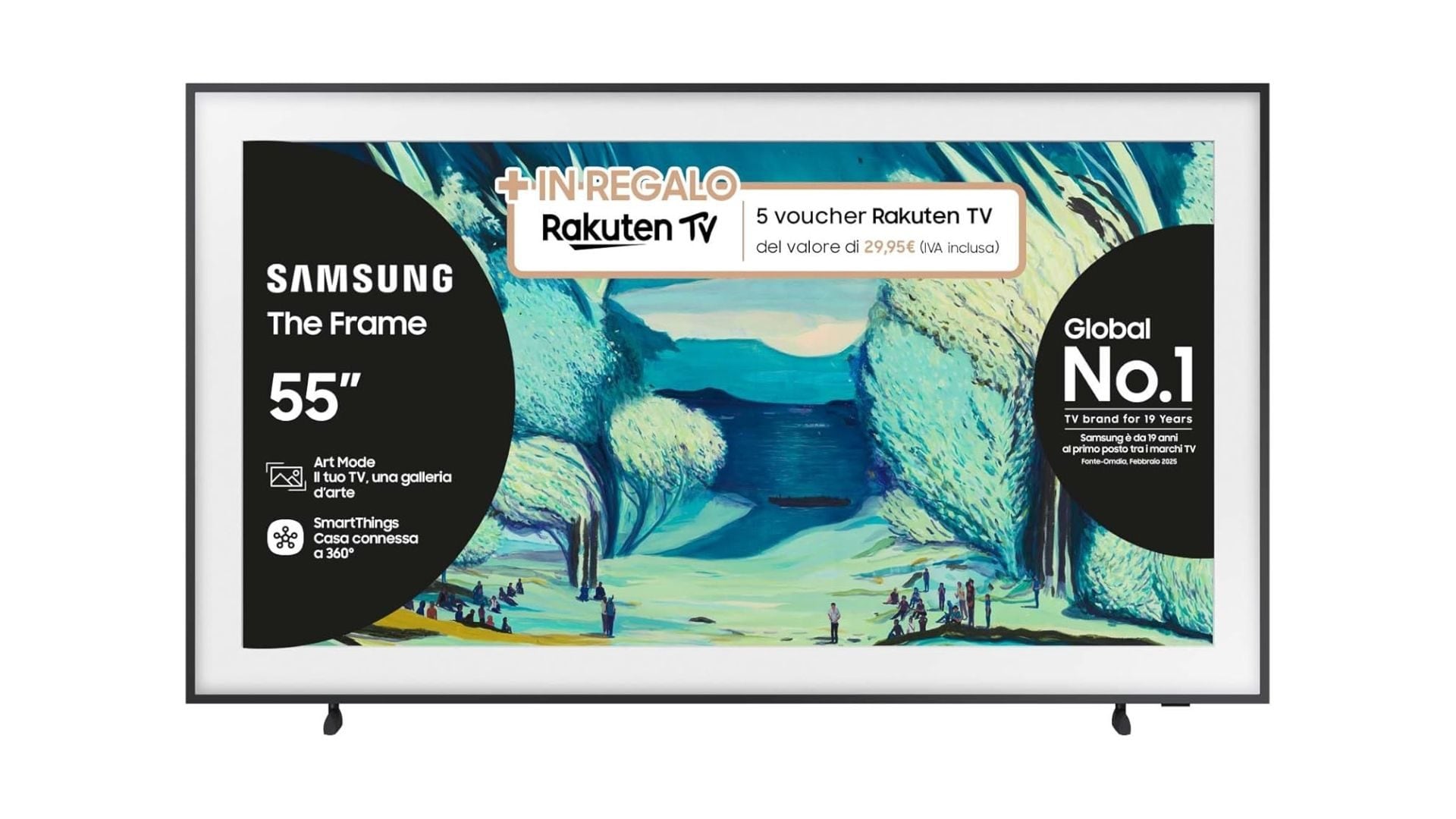 Smart TV Samsung The Frame Serie LS03 55"