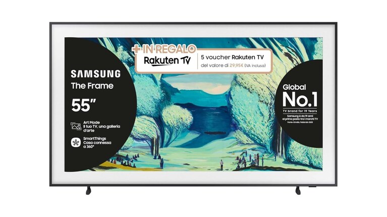 Smart TV Samsung The Frame Serie LS03 55"