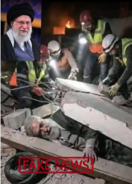 X | Le immagini fake sul recupero del corpo