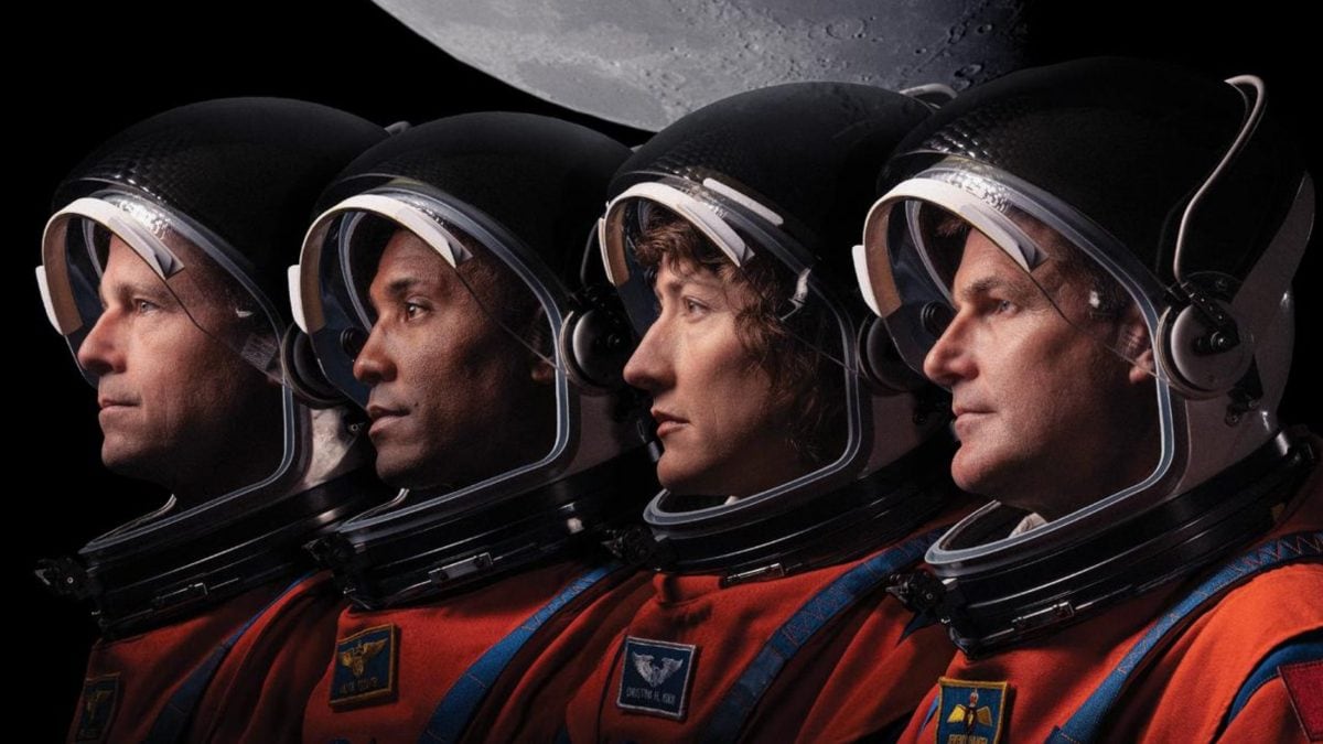 NASA | Dettaglio dal poster del lancio di Artemis II