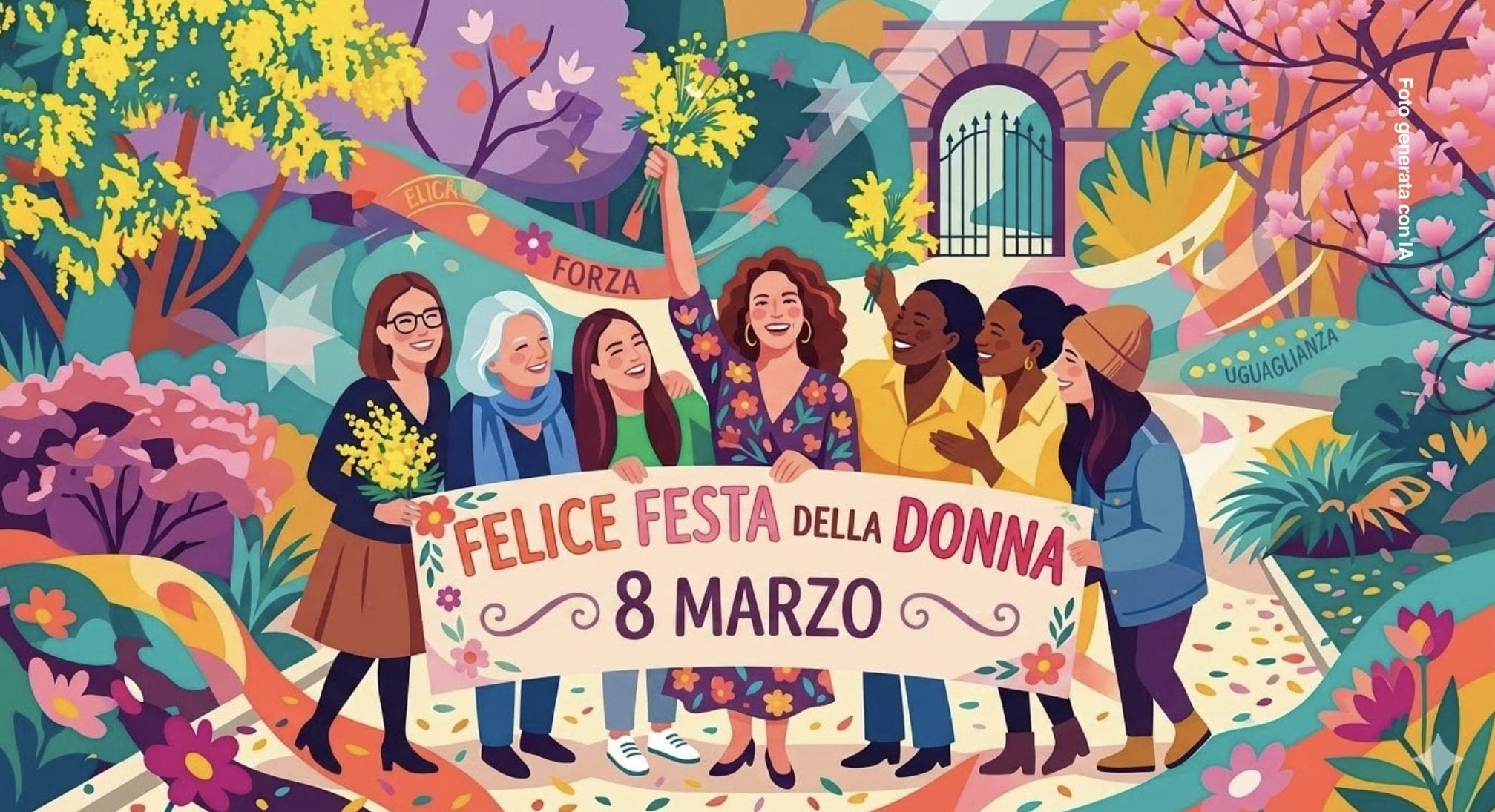 Buona Festa delle Donne 2026, le immagini più belle da inviare per gli auguri dell'8 marzo