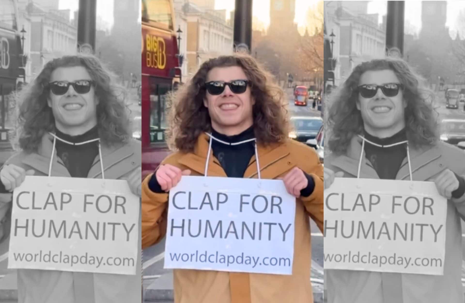 Andrea Bechis vuole far applaudire il mondo intero: il suo World Clap Day è virale su Instagram