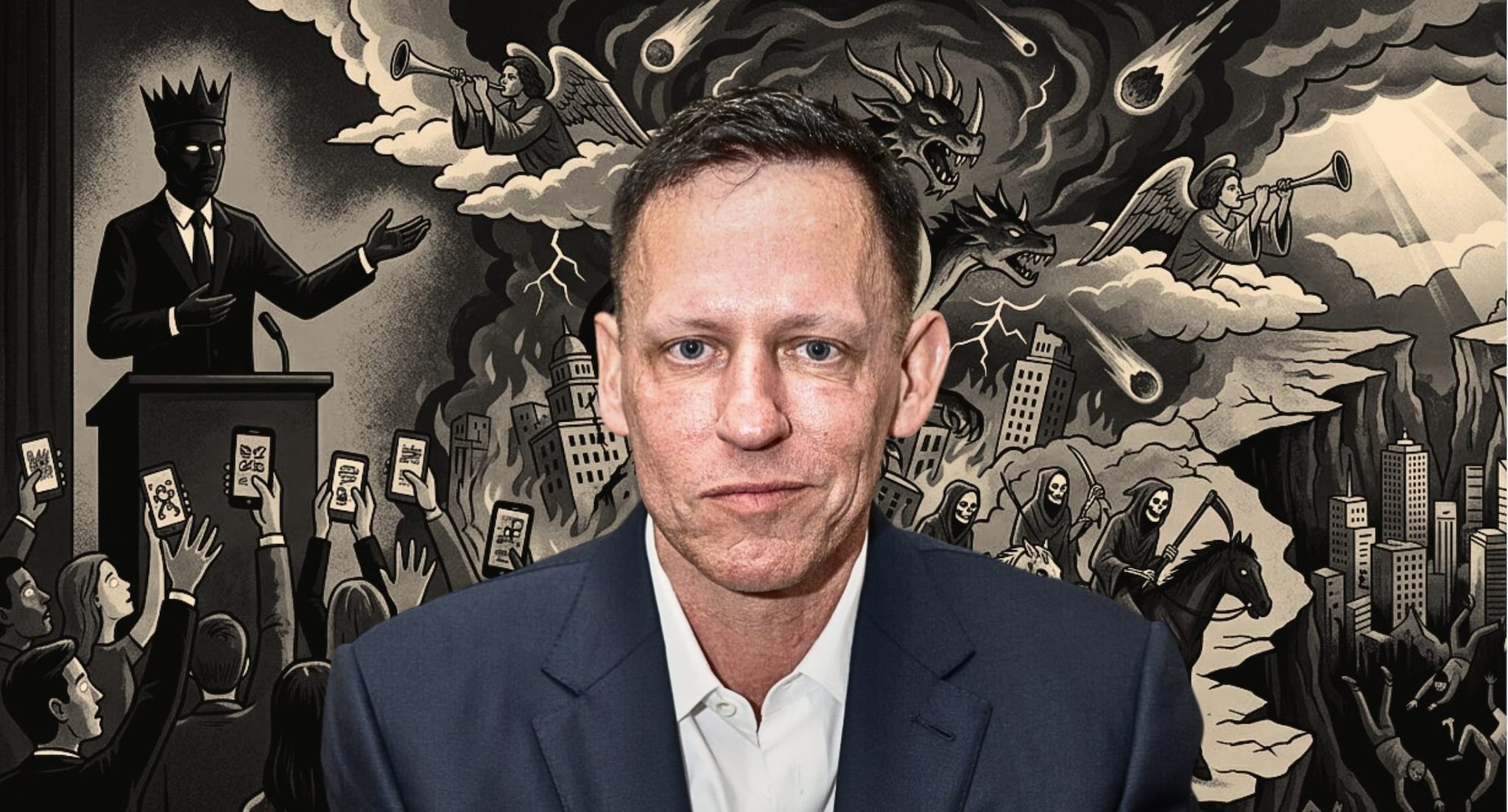 Il volto dell'Anticristo secondo Peter Thiel: cosa rivelano le lezioni segrete del profeta tech a Roma