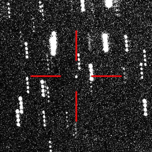 Animazione dell’asteroide 2023 DZ2. Credit: IAC