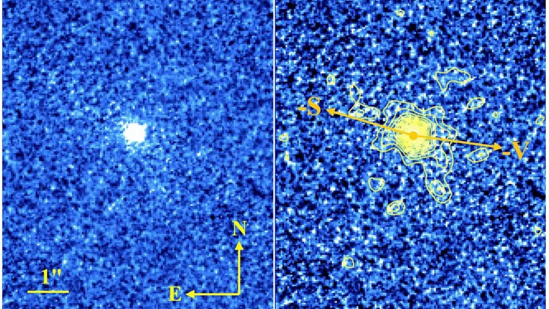 Per la prima volta una cometa ha rallentato e invertito la rotazione, Avi Loeb: “È una firma tecnologica?”