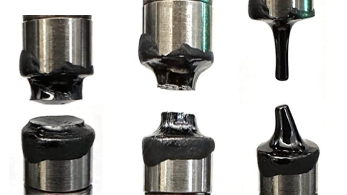 Il liquido che si spezza come un solido. Credit: Università Drexel