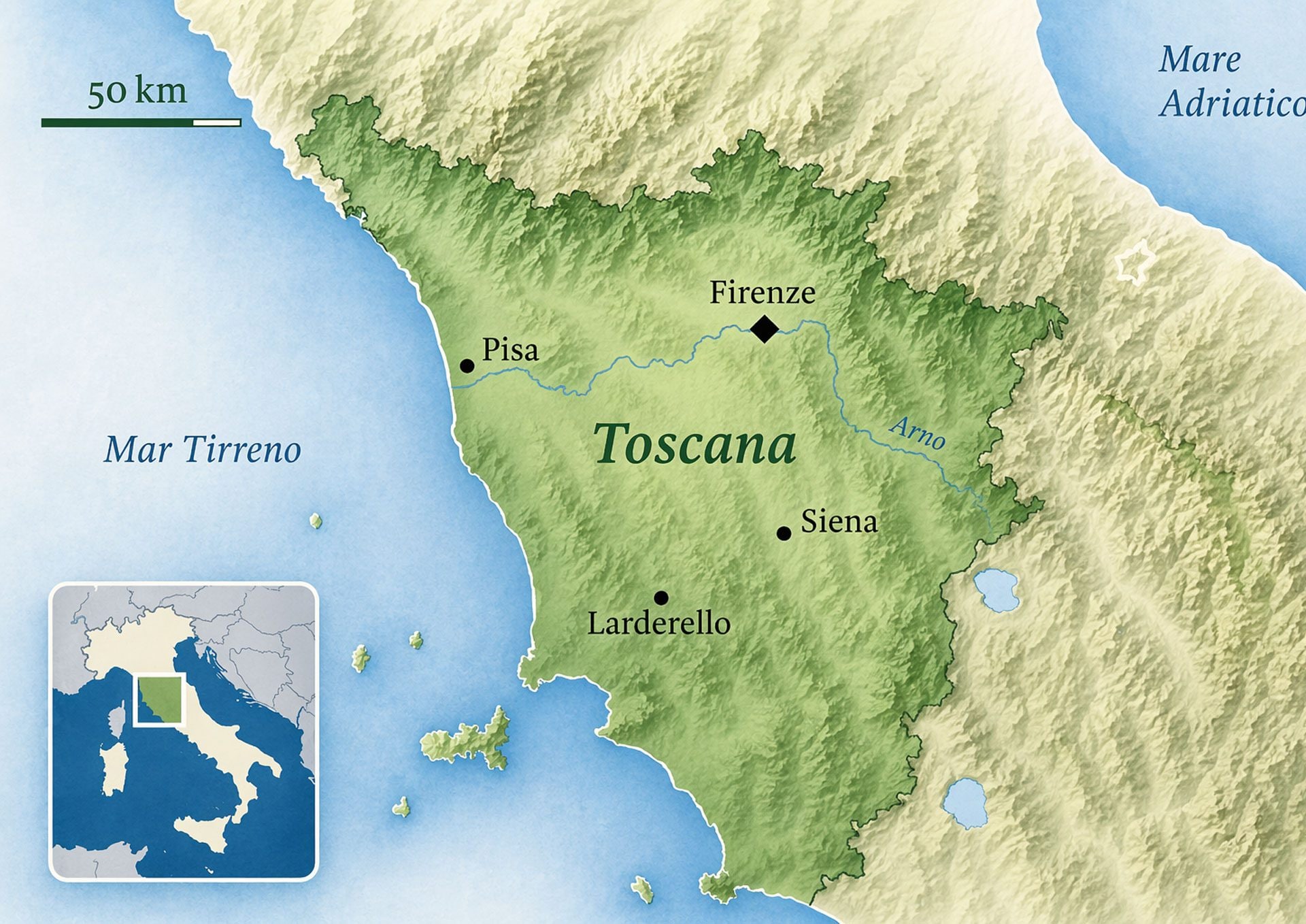 In Toscana 6.000 km³ di magma: scoperti da INGV, CNR e Università di Ginevra con una nuova tecnica sismica
