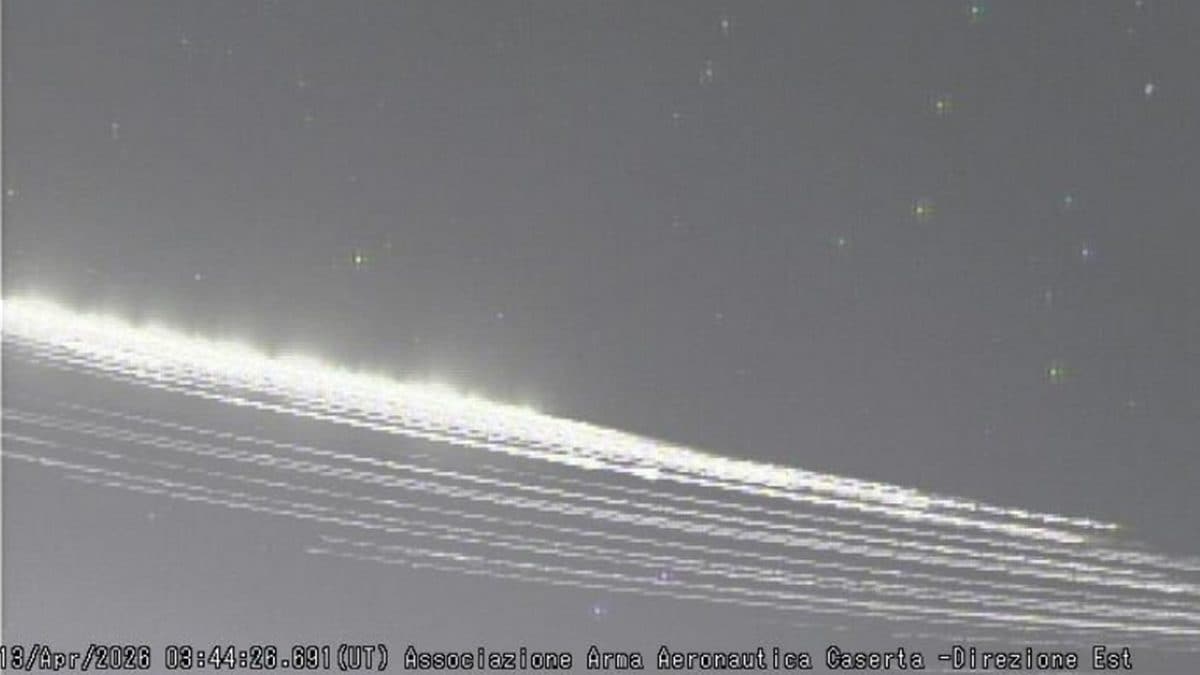 Il video inedito del rientro del secondo stadio del razzo cinese sull’Italia. Credit: Nucleo di Rilevamentodei Fenomeni Luminosi Transitori in Atmosfera – Sezione di Caserta dell’Associazione Arma Aeronautica