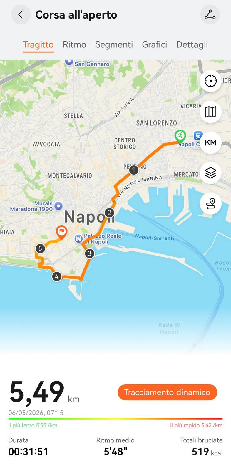 FANPAGE.IT | Una schermata di Huawei Health, l’app per monitorare i dati registrati da smartwatch