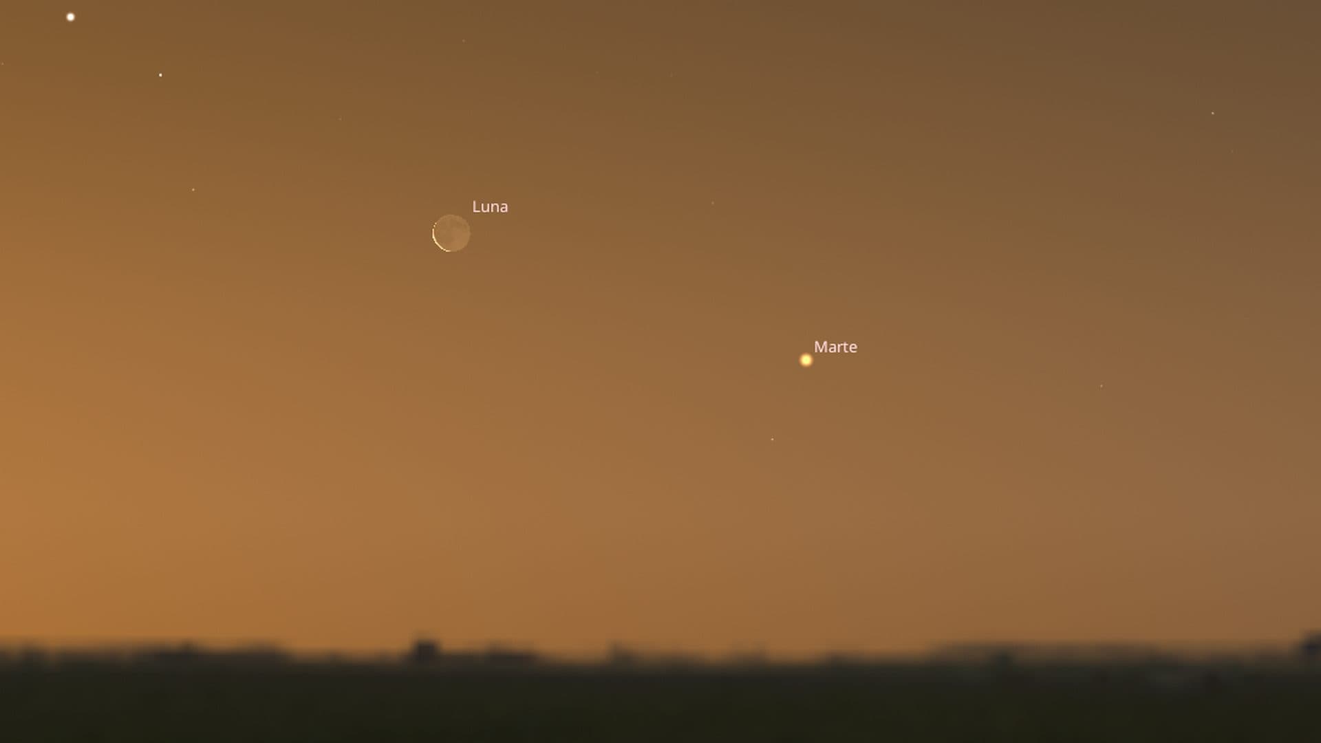 Domani 15 maggio spettacolare bacio della falce di Luna a Marte: a che ora vederlo nel cielo d'Italia