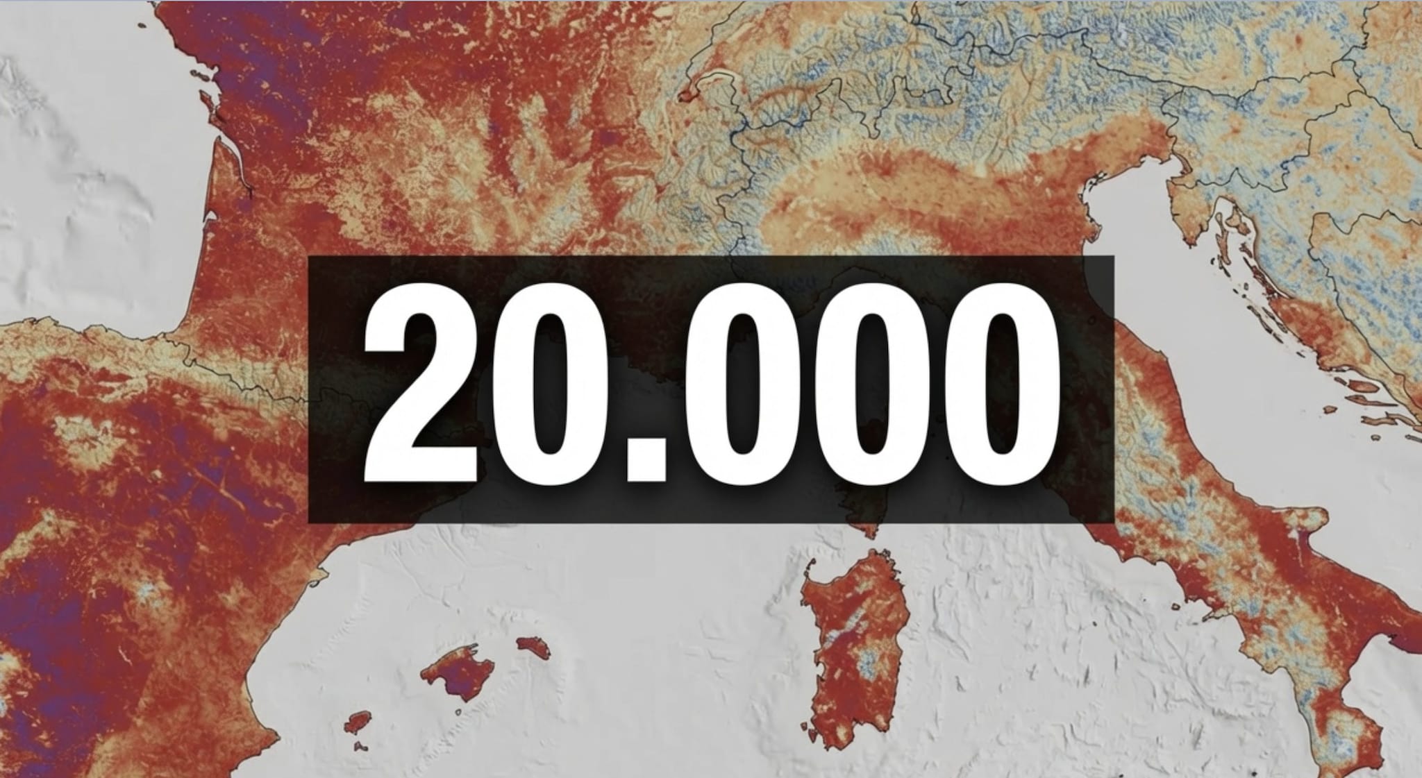 Gli effetti del caldo in Italia si contano sui morti: con le temperature del 2003 sono arrivati a 20.000