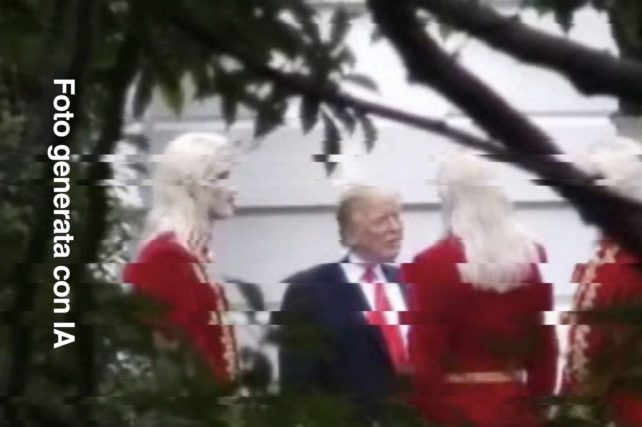 Hanno creato una foto di Donald Trump con i Pleiadiani: il fact-checking sugli alieni nordici