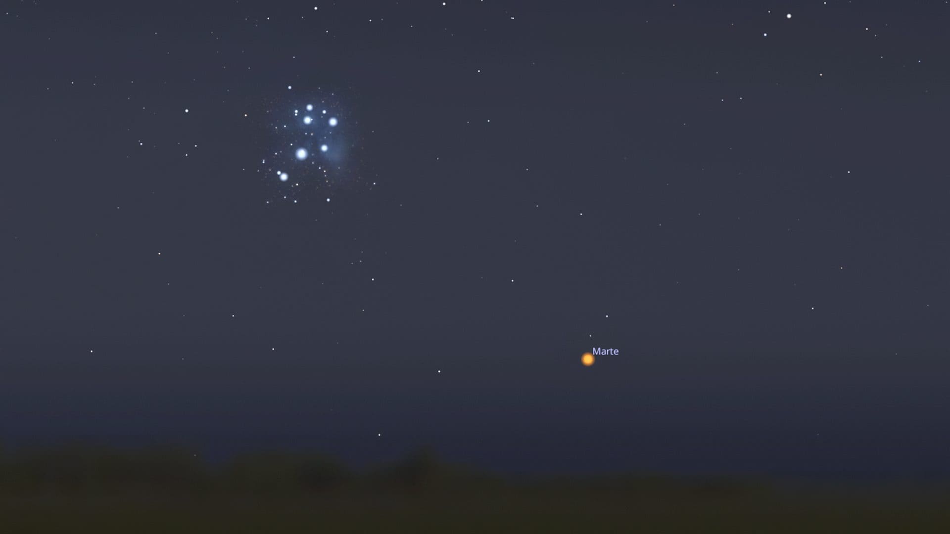 Domani 27 giugno magnifico bacio di Marte alle Sette Sorelle, le Pleiadi: a che ora e come vederlo nei cieli d'Italia