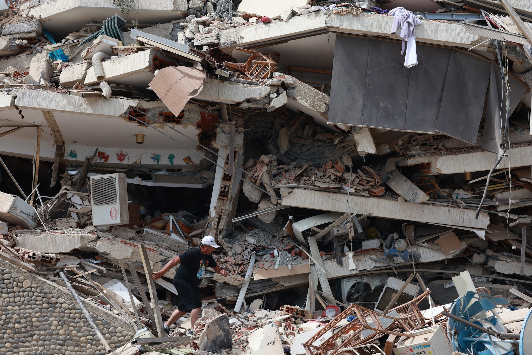 Edificio crollato in Venezuela. Credit: Getty
