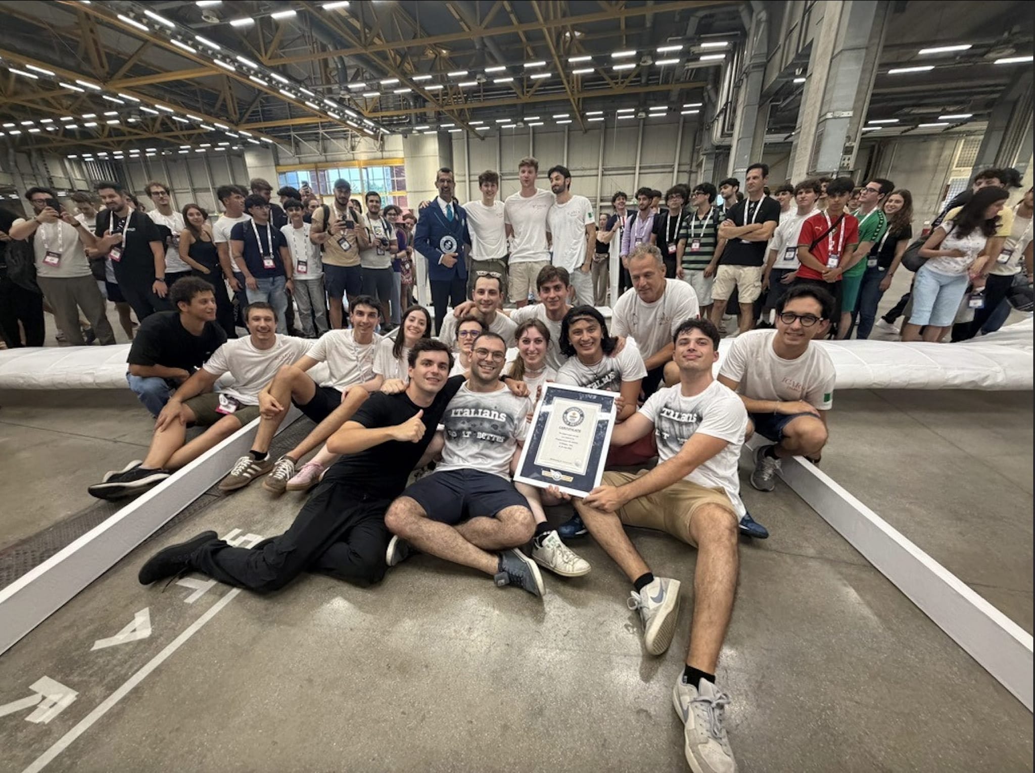 PROGETTO ICARUS | Il team con il Guinness World Record