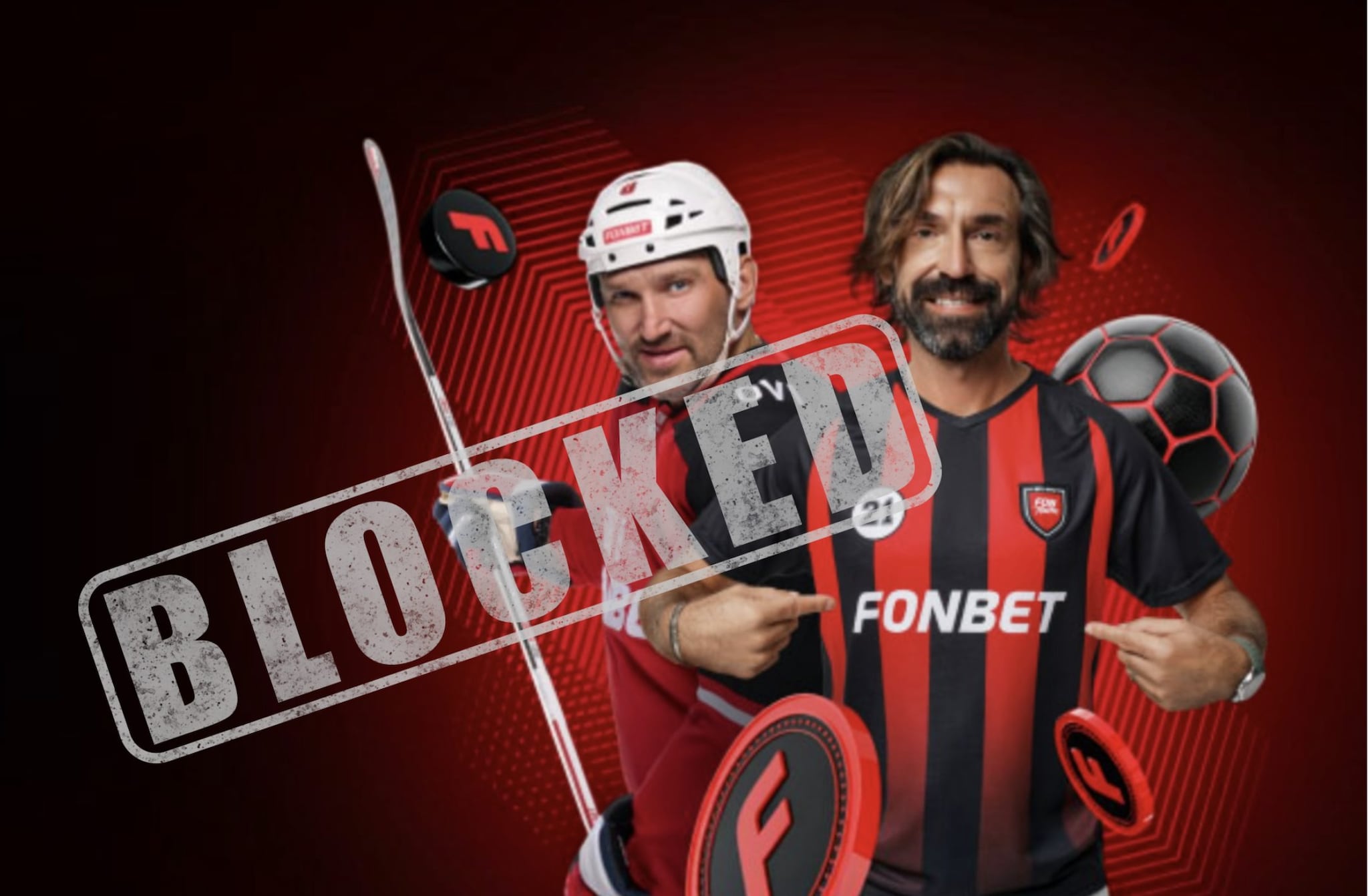 Caso Pirlo ct, il sito di scommesse Fonbet di cui è sponsor è pure bloccato in Italia: ora usa un clone