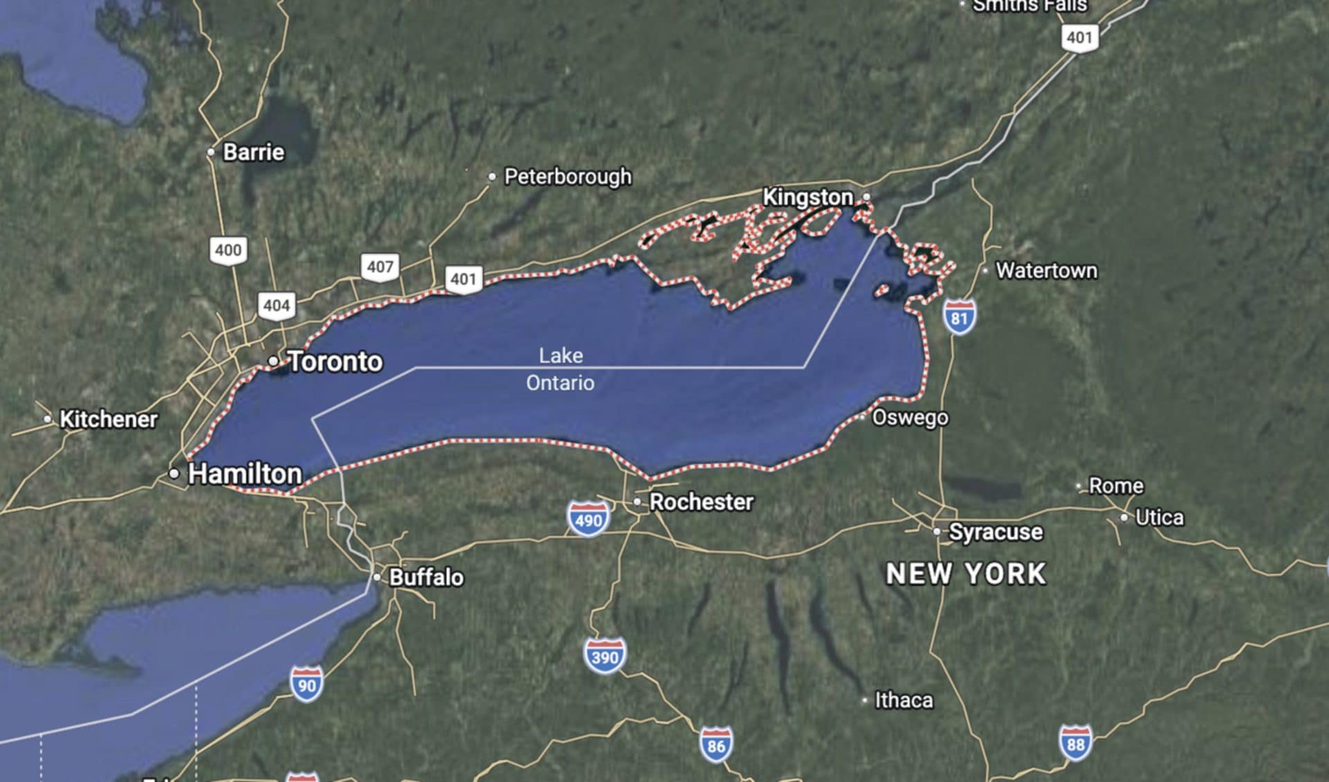 Google sceglie di assecondare Trump: su Maps statunitense il Lago Ontario diventa "Lago America"